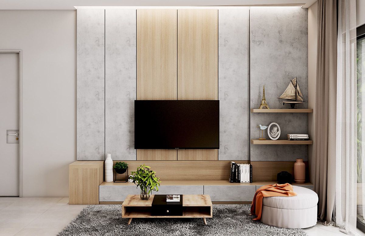 Thiết Kế Mảng Tường TiVi